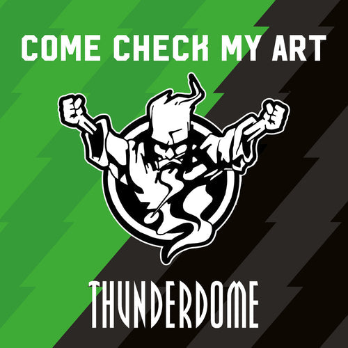 Mijn Gabber Kunst op Thunderdome Antwerpen 2024